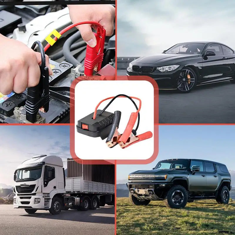 Arrancador De Batería Portátil Para Coche — Jump Starter De Litio Que Arranca Sin Pinzas Ni Ayuda (Cabe En La Guantera)