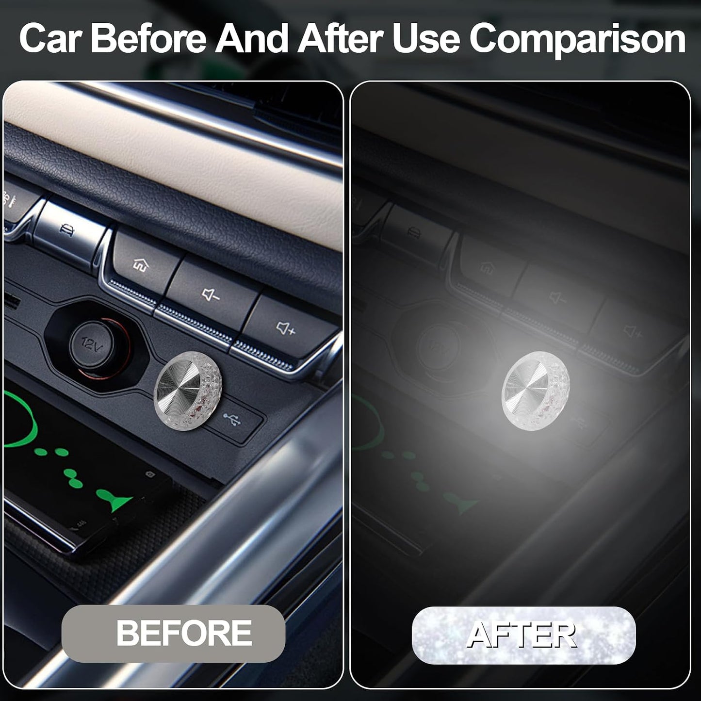 Luces LED De Ambiente Para Interior De Coche — Tiras RGB Con Control Por App Y Música (Instalación En Segundos)